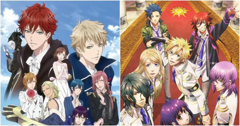 Momen Romantis dalam Anime Reverse Harem Gambar adegan romantis dari anime reverse harem