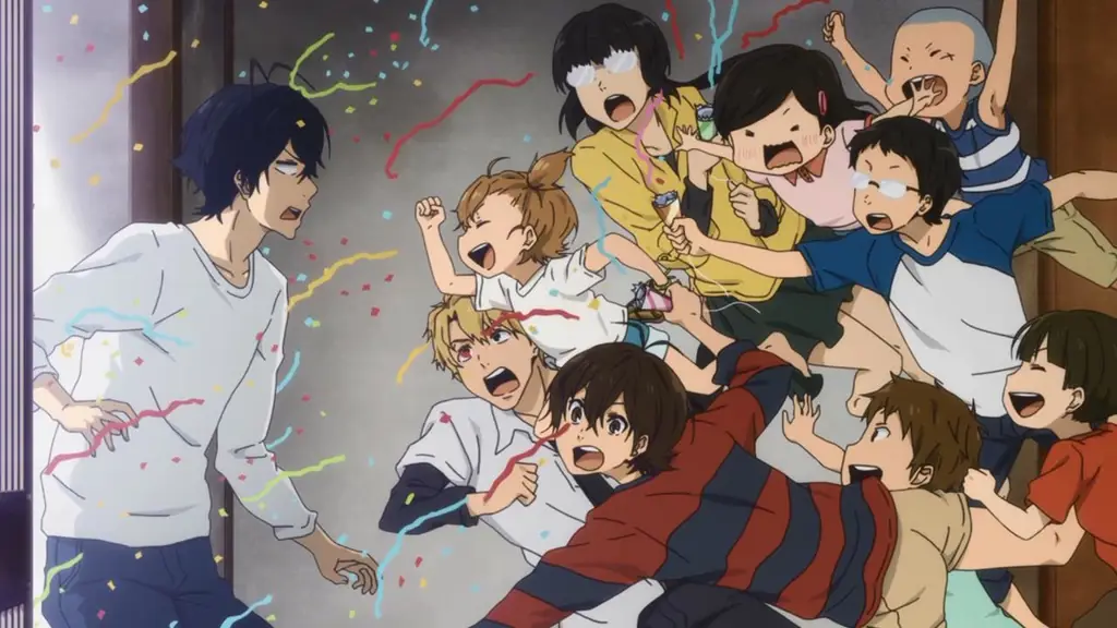 Keindahan alam di Barakamon Pemandangan indah di Pulau Goto, lokasi Barakamon