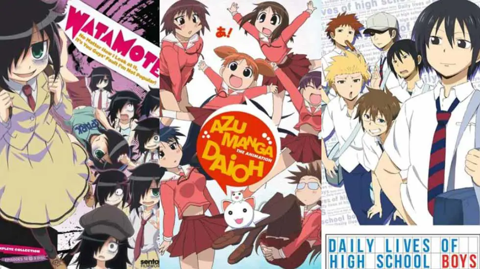 Beragam anime komedi untuk pilihanmu Potongan gambar berbagai anime komedi