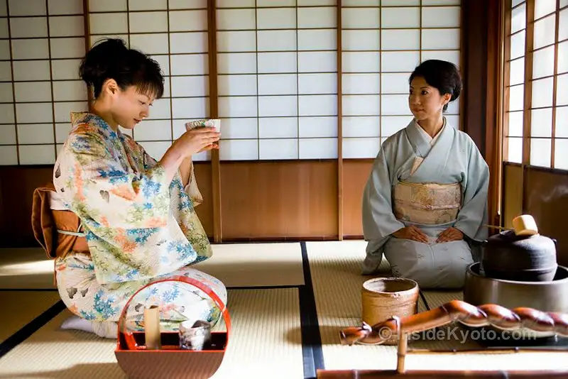 Upacara minum teh di era Meiji Jepang