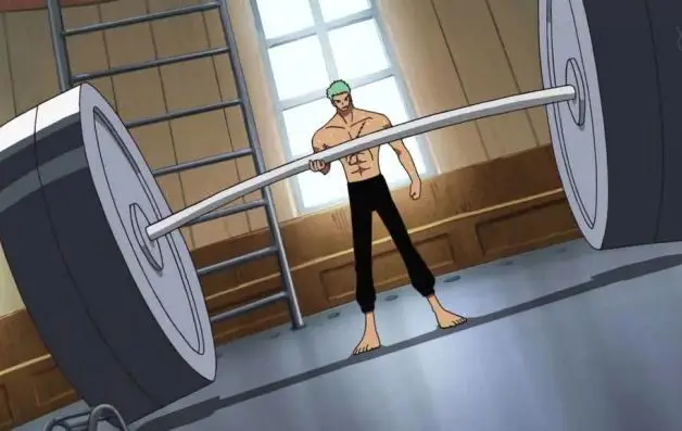 Potret Kerja Keras Menuju Kesuksesan Gambar karakter anime sedang berlatih keras