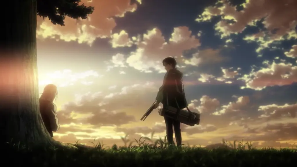 Pertarungan melawan Titan Adegan menegangkan dari Attack on Titan