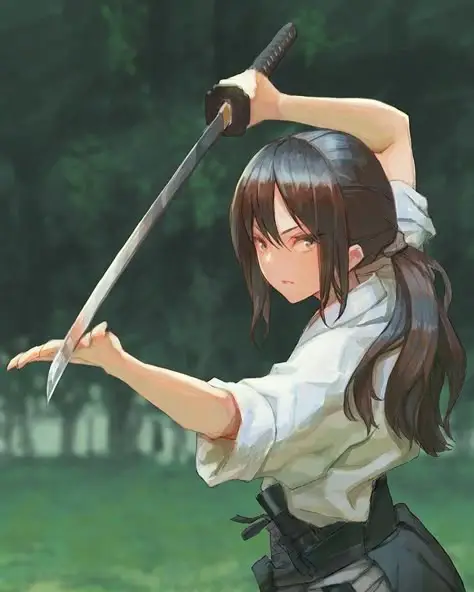 Pertempuran Epik di Era Kaisan Adegan pertarungan samurai dalam anime fantasi