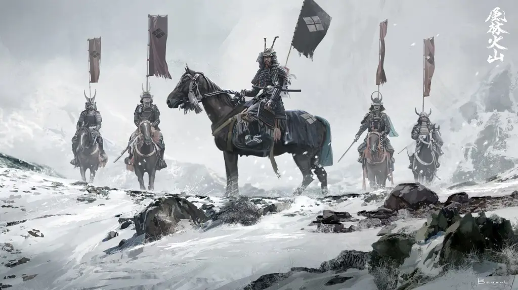 Ketegangan Pertempuran Samurai Adegan pertempuran samurai dalam anime