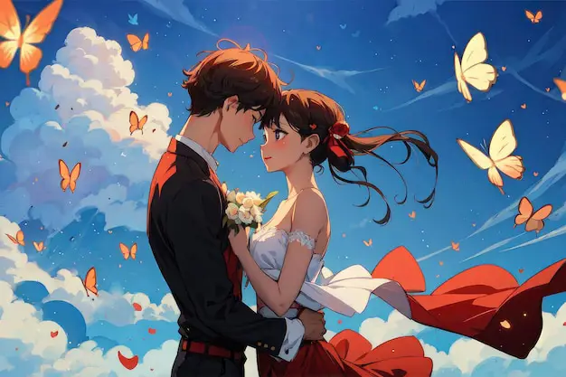 Pasangan anime romantis yang bikin baper Pasangan anime romantis
