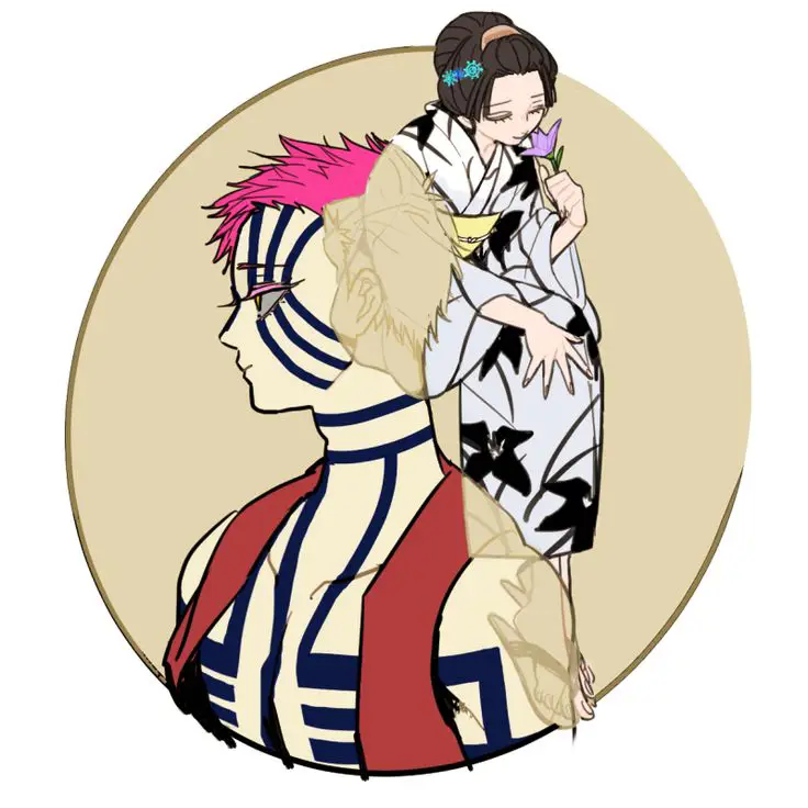 Keindahan Kimono pada Era Kaisan Ilustrasi anime dengan pakaian tradisional Jepang