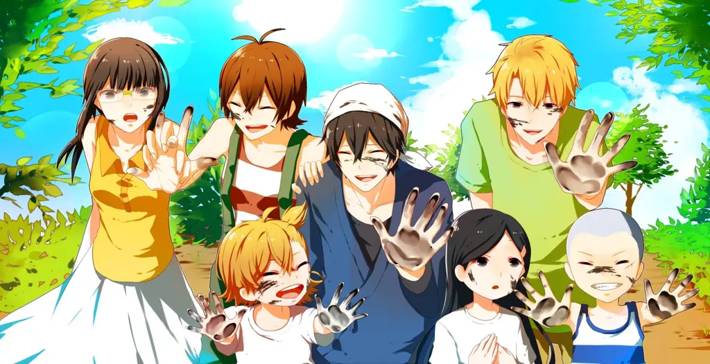 Keindahan Pulau di Barakamon Pemandangan alam yang indah di anime Barakamon