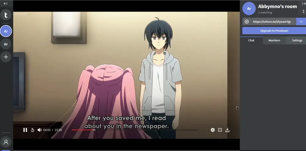 Menikmati Anime Bersama Teman Gambar orang menonton anime bersama