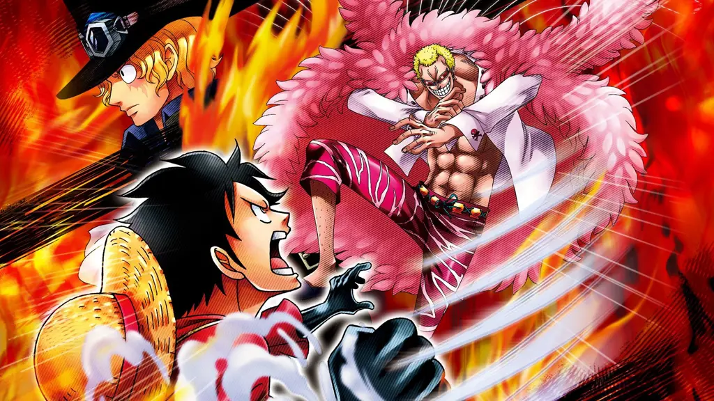 Pertempuran epik dalam anime Isekai Karakter-karakter anime sedang bertarung dengan seru