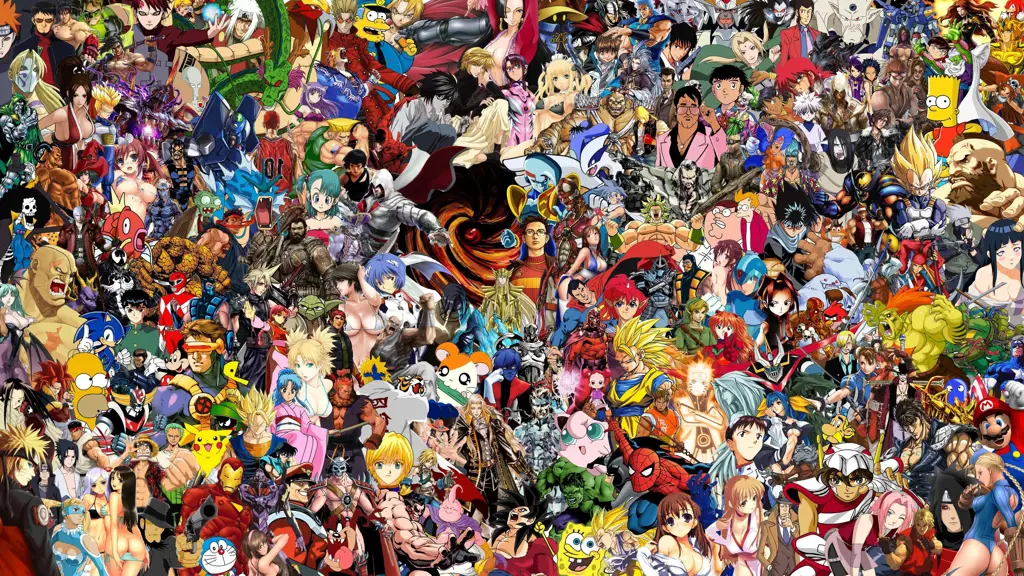 Pilihan Anime yang Beragam Berbagai macam poster anime