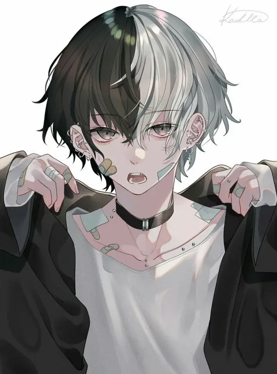 Estetika Anime: Mencari Ketampanan Gambar estetika anime pria