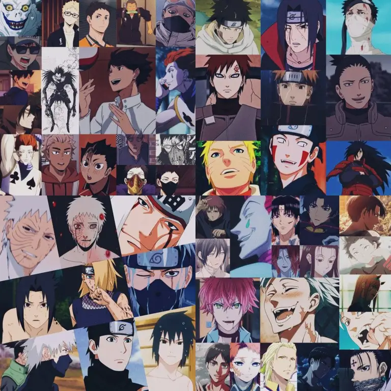 Koleksi Karakter Anime Ganteng Kumpulan karakter anime laki-laki tampan dari berbagai anime