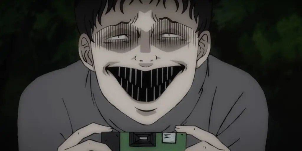 Gambar adegan dari anime Junji Ito Collection