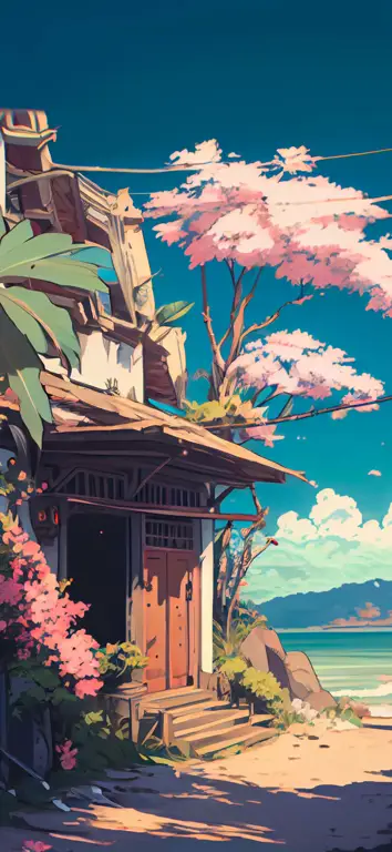 Wallpaper Anime Estetis dan Menawan Gambar wallpaper anime yang estetis dan menawan