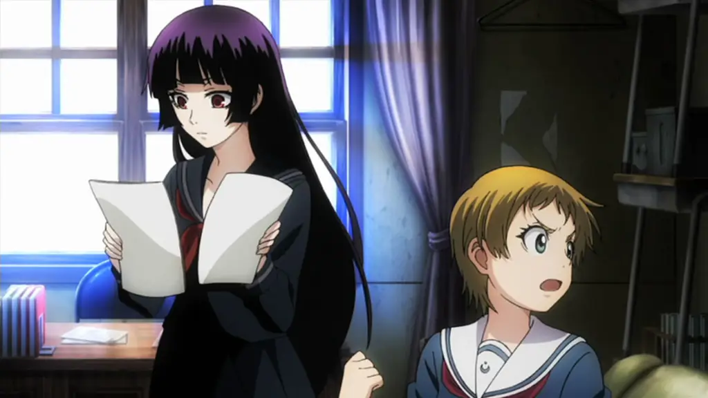 Misteri dalam Anime Horor Gadis misterius dalam anime horor