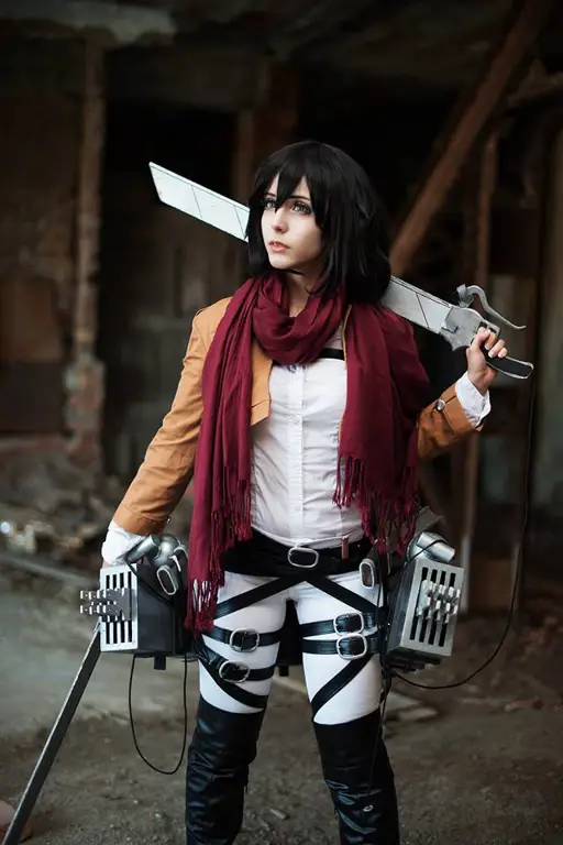 Mikasa Ackerman dari Attack on Titan
