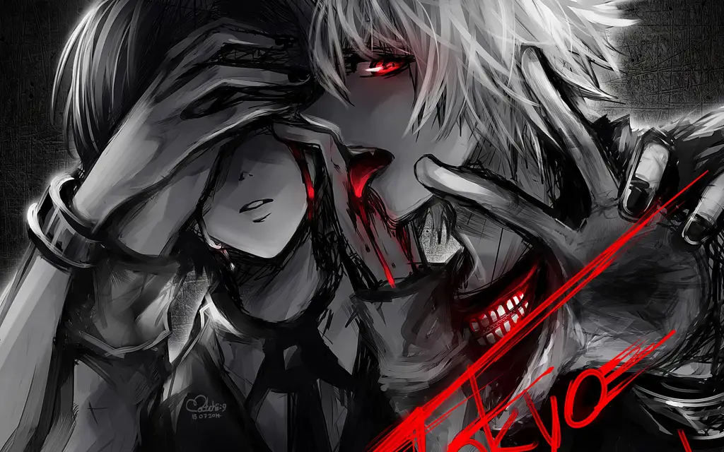 Ekspresi Mata Anime yang Menakutkan Mata Anime yang Menyeramkan