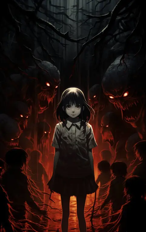 Koleksi Poster Anime Horor Kumpulan poster anime horor