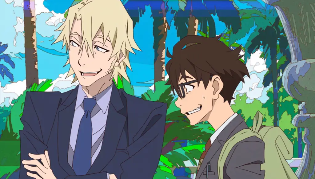 Gambar dari anime Great Pretender