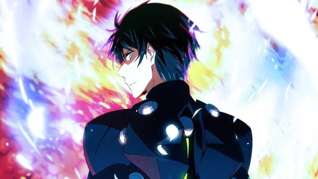 Karakter Anime dengan Kekuatan Super Ilustrasi karakter anime dengan kekuatan super
