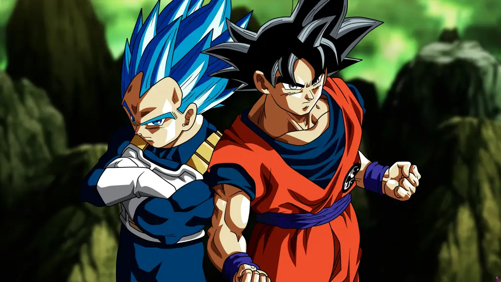 Pertempuran epik para protagonis anime Gambar karakter anime sedang bertarung