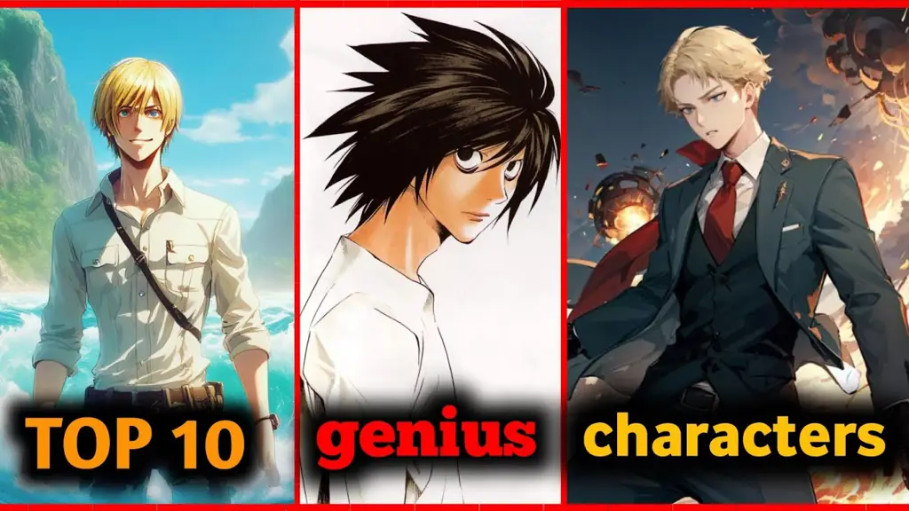 Karakter Anime Jenius yang Mempesona Gambar karakter anime jenius