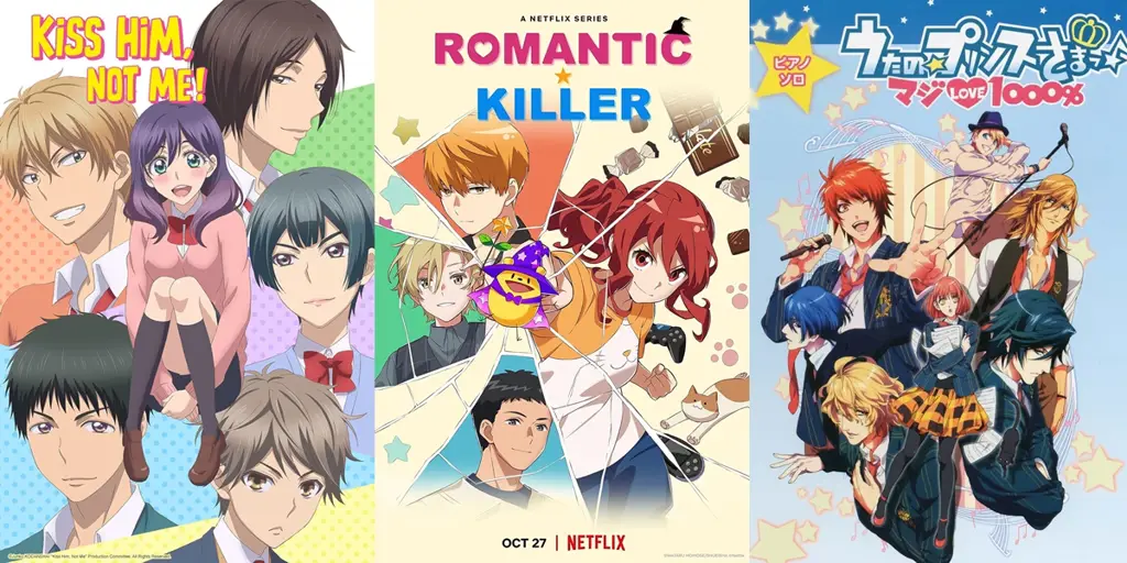 Rekomendasi Anime Lainnya Gambar berbagai poster anime