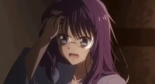 Karakter Anime Jenius Sedang Berpikir Gambar karakter anime sedang berpikir keras, menunjukkan kecerdasan mereka