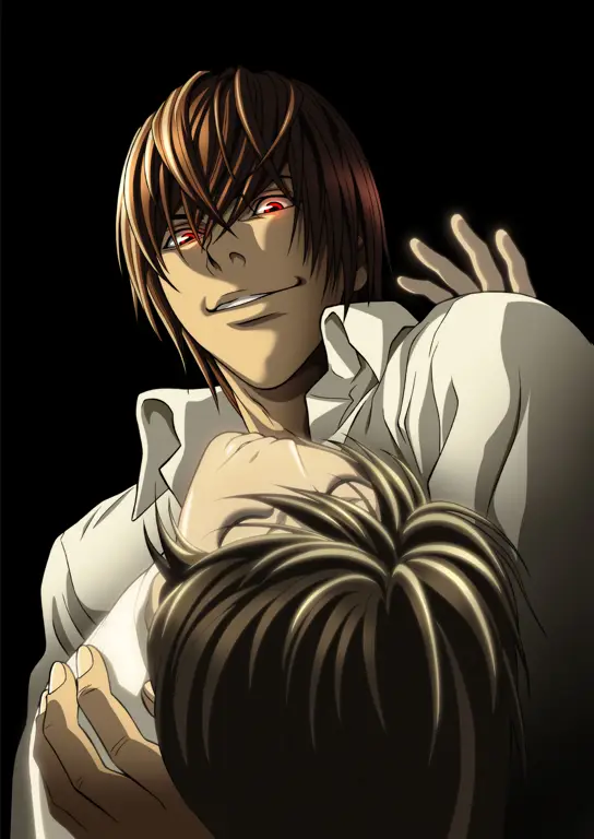 Kecerdasan Light Yagami Gambar Light Yagami dari Death Note