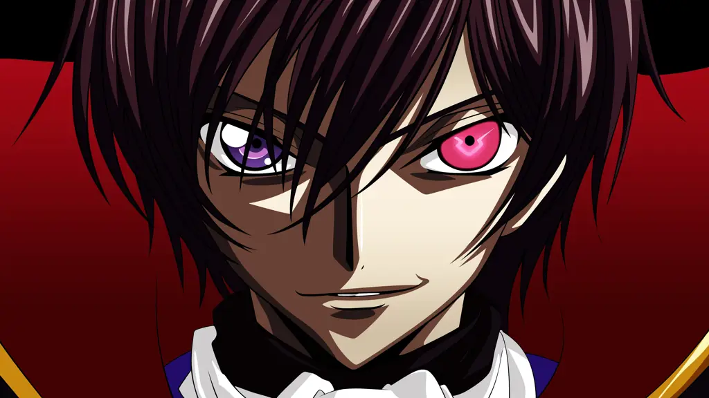 Lelouch Lamperouge dari Code Geass, seorang karakter jenius dalam anime.