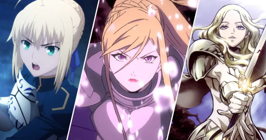 Karakter Wanita Kuat dalam Anime Gambar karakter wanita kuat dalam anime