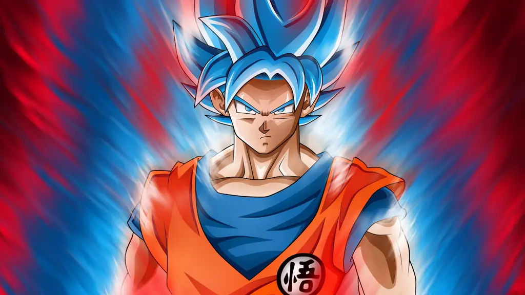 Kekuatan Goku yang Luar Biasa Gambar Goku dari Dragon Ball Super