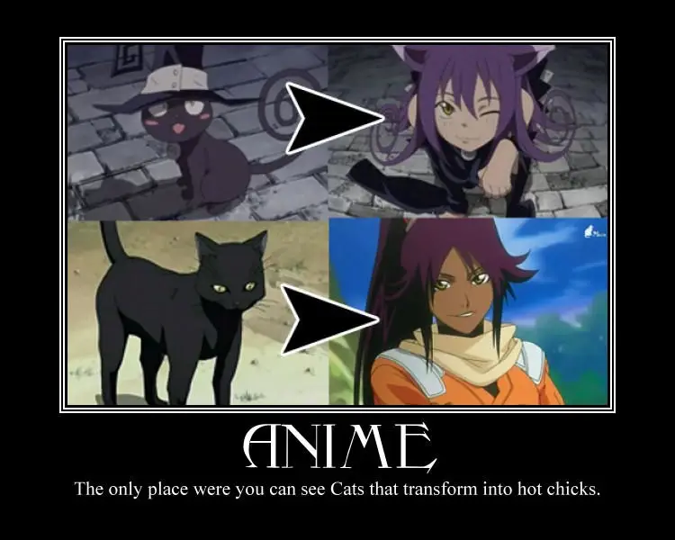 Tetap Semangat Poster motivasi anime