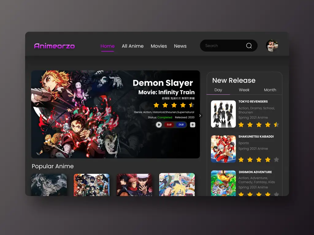 Nonton Anime di Platform Streaming Gambar platform streaming anime