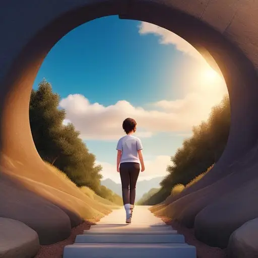 Mengenali Potensi Diri Gambar adegan anime yang menggambarkan penemuan diri