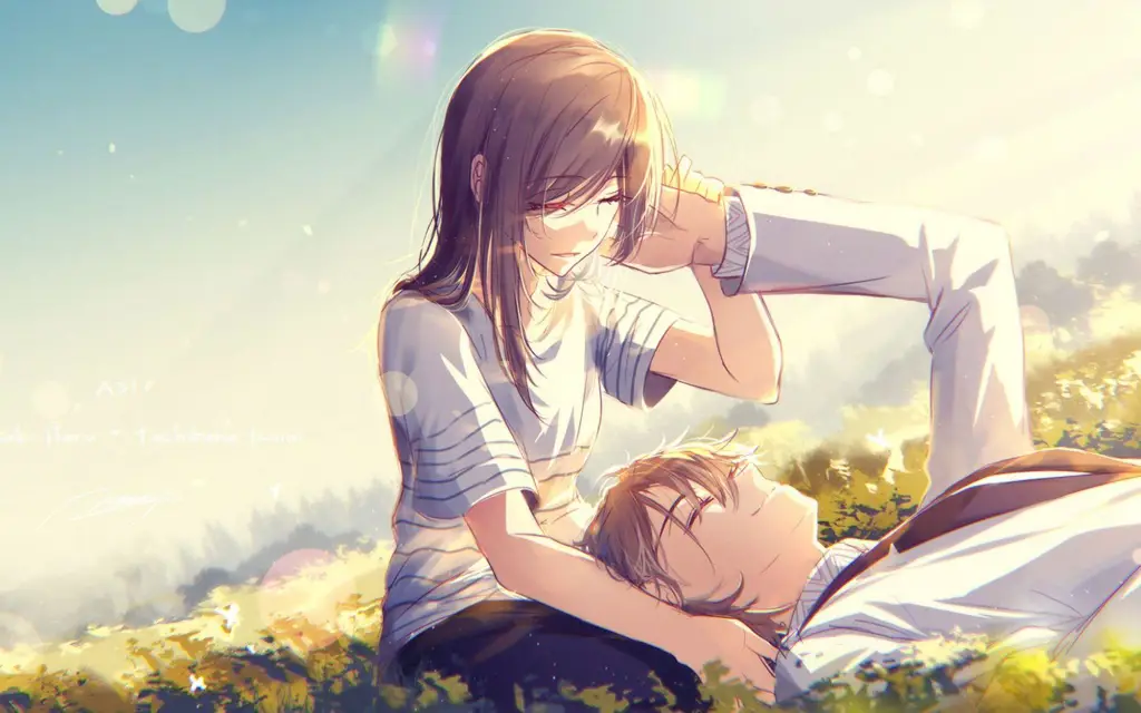 Kisah Cinta yang Menyentuh Pasangan anime yang romantis