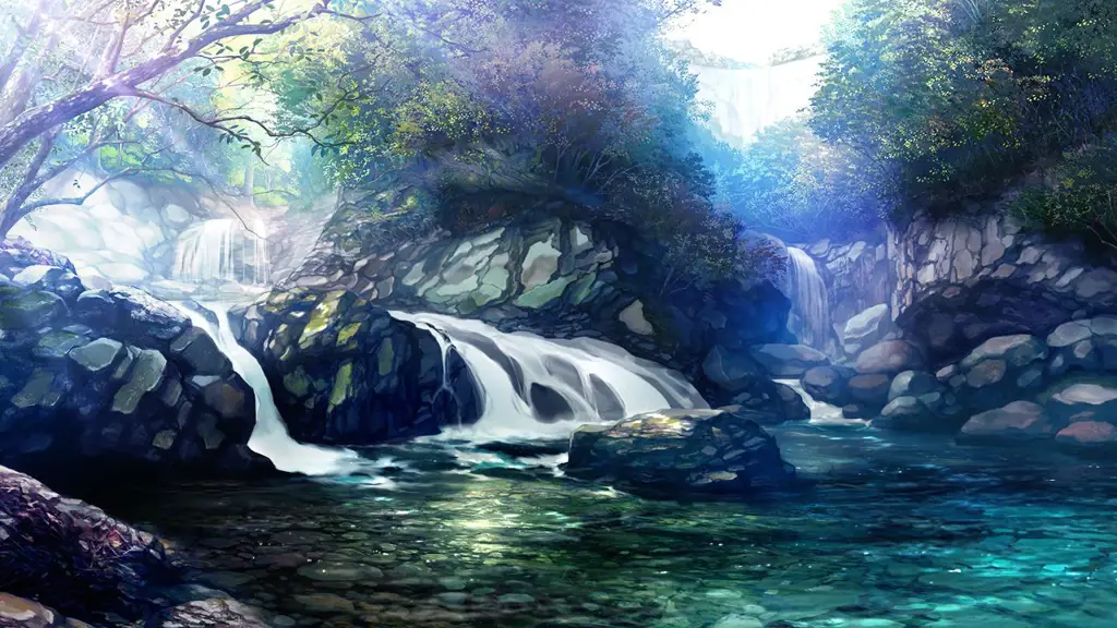 Suasana tenang dan damai dalam anime Adegan anime yang tenang dan menenangkan