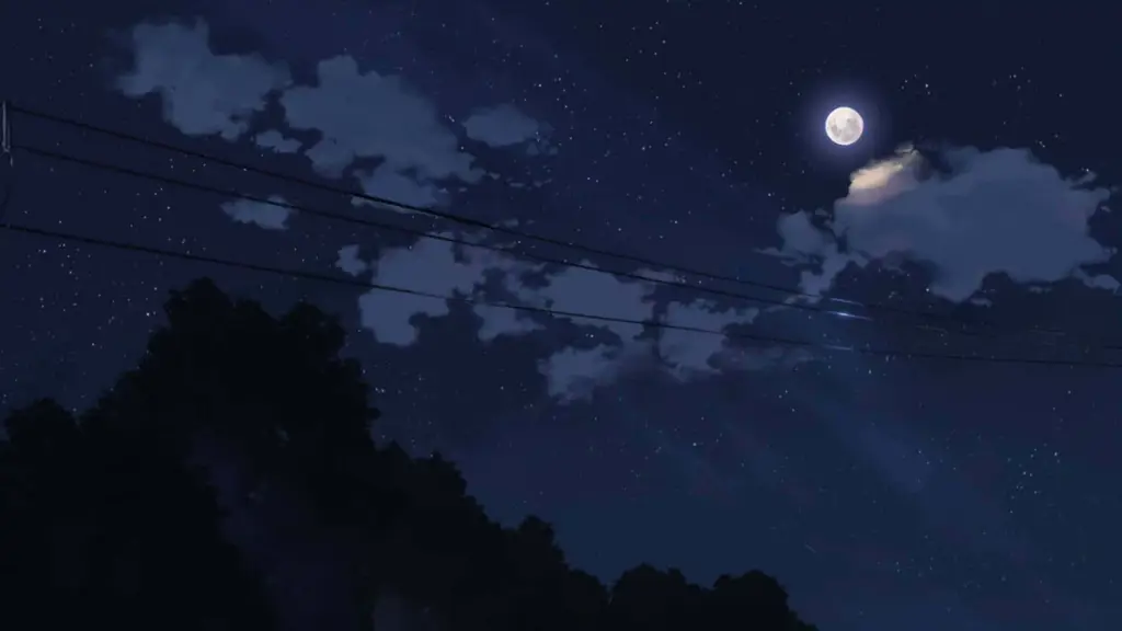 Pemandangan Anime Gelap dan Misterius Gambar pemandangan anime gelap dan misterius