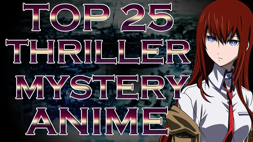 Kolase Anime Misteri Psikologis Kolase gambar dari berbagai anime misteri psikologis thriller