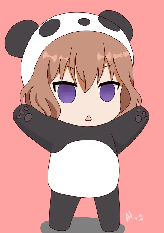 Karakter Anime yang Menggemaskan Gambar karakter-karakter gadis anime yang lucu dan imut