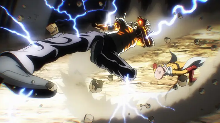 Aksi dan Pertarungan Adegan pertarungan anime yang menegangkan