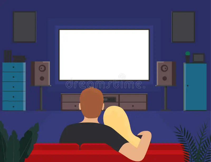 Berbagai karakter anime populer sedang menikmati waktu bersama Gambar berbagai karakter anime menonton TV bersama