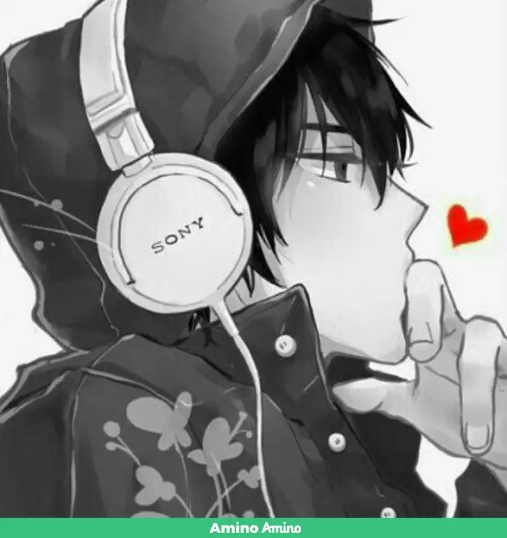 Karakter Anime Tenang dan Kalem Gambar seorang anak laki-laki anime yang tenang dan kalem