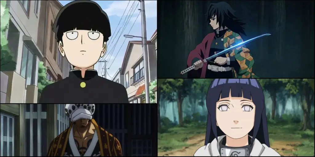 Karakter Anime yang Menenangkan Gambar karakter anime yang tenang dan kalem