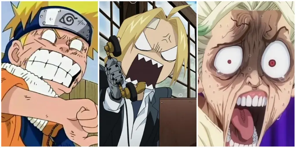 Adegan-adegan lucu dari anime yang direkomendasikan Adegan anime lucu