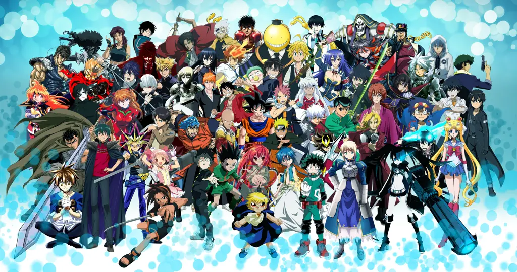 Dunia Anime yang Menarik Berbagai karakter anime yang beragam