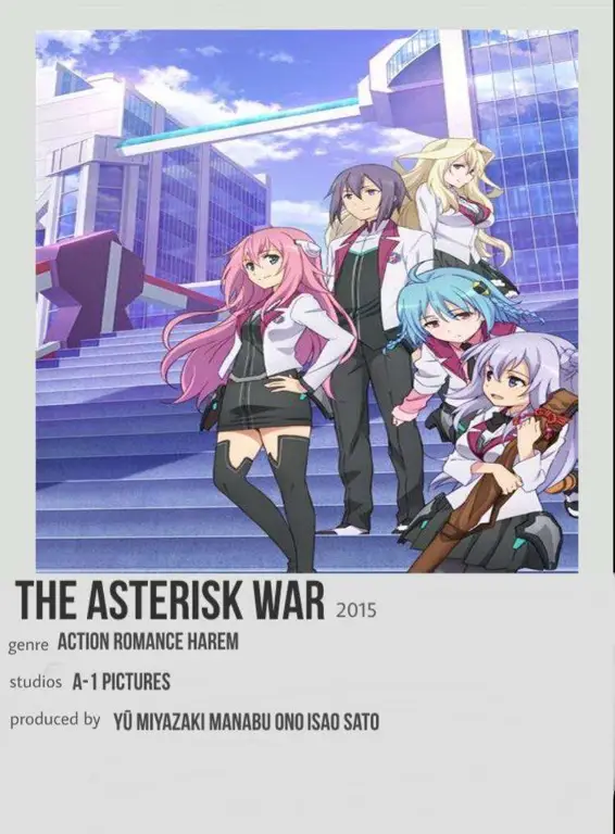 Visual kunci anime The Asterisk War