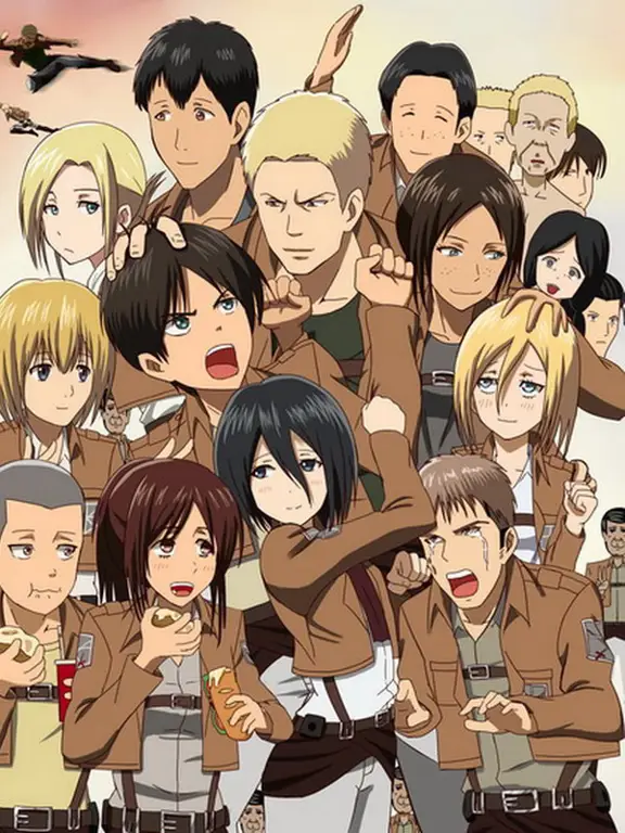Kekuatan Super di Dunia Anime Gambar berbagai karakter anime yang sangat kuat