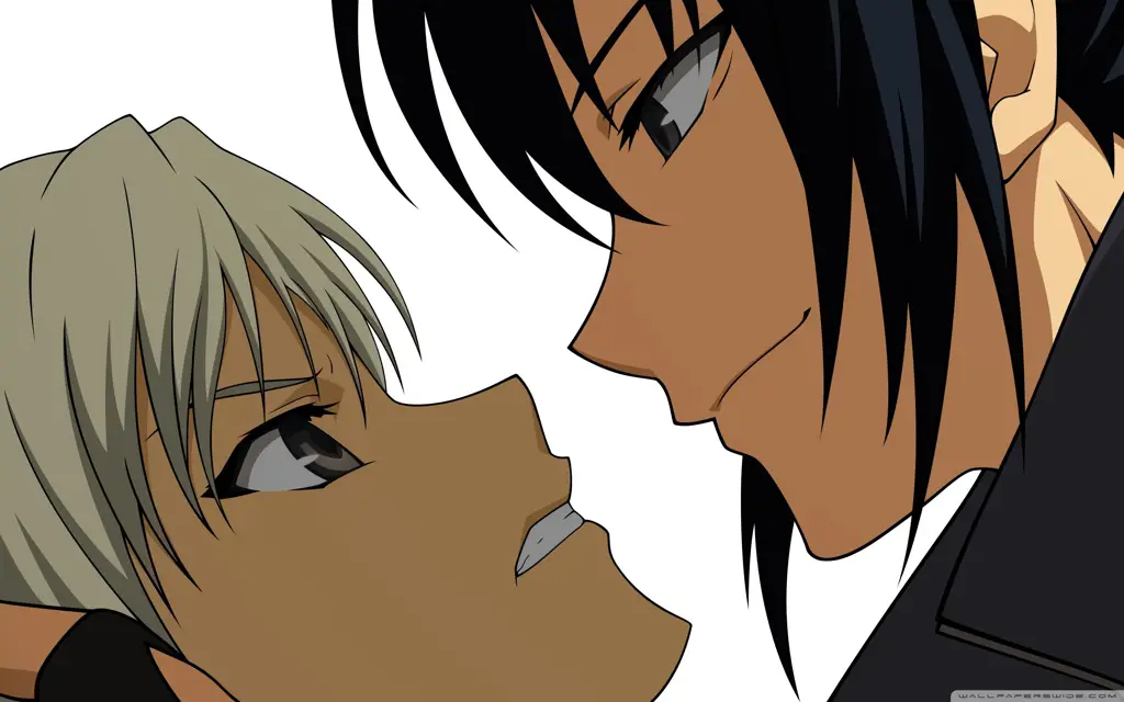 Adegan Pertempuran Anime Karakter anime sedang bertarung