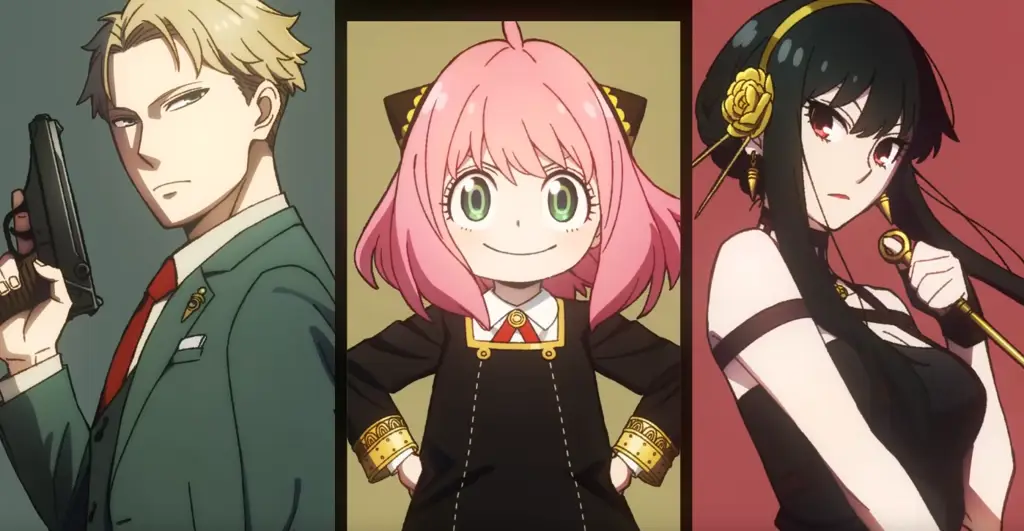 Spy x Family: Aksi, Komedi, dan Keluarga Gambar visual kunci anime Spy x Family
